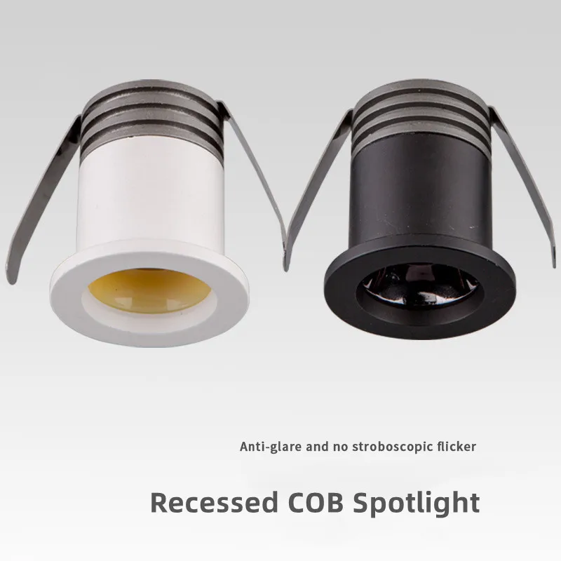 Pack of 2, Mini Ceiling Downlight, LED Recessed Small Spot Lights 3W RA90 85-265V For Cabinet Display, Kitchen, Stairs
Pack of 2, Mini Ceiling Downlight, LED Recessed Small Spot Lights 3W RA90 85-265V For Cabinet Display, Kitchen, Stairs