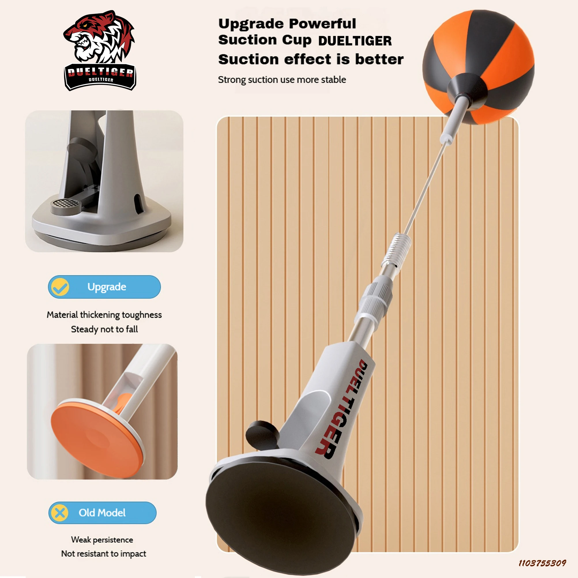 Inflatable Boxing Reflex Bag for Reaction & Aiming & Agility Training Home Fitness Equipment One-click Installation Punching Bag
Inflatable Boxing Reflex Bag for Reaction & Aiming & Agility Training Home Fitness Equipment One-click Installation Punching Bag