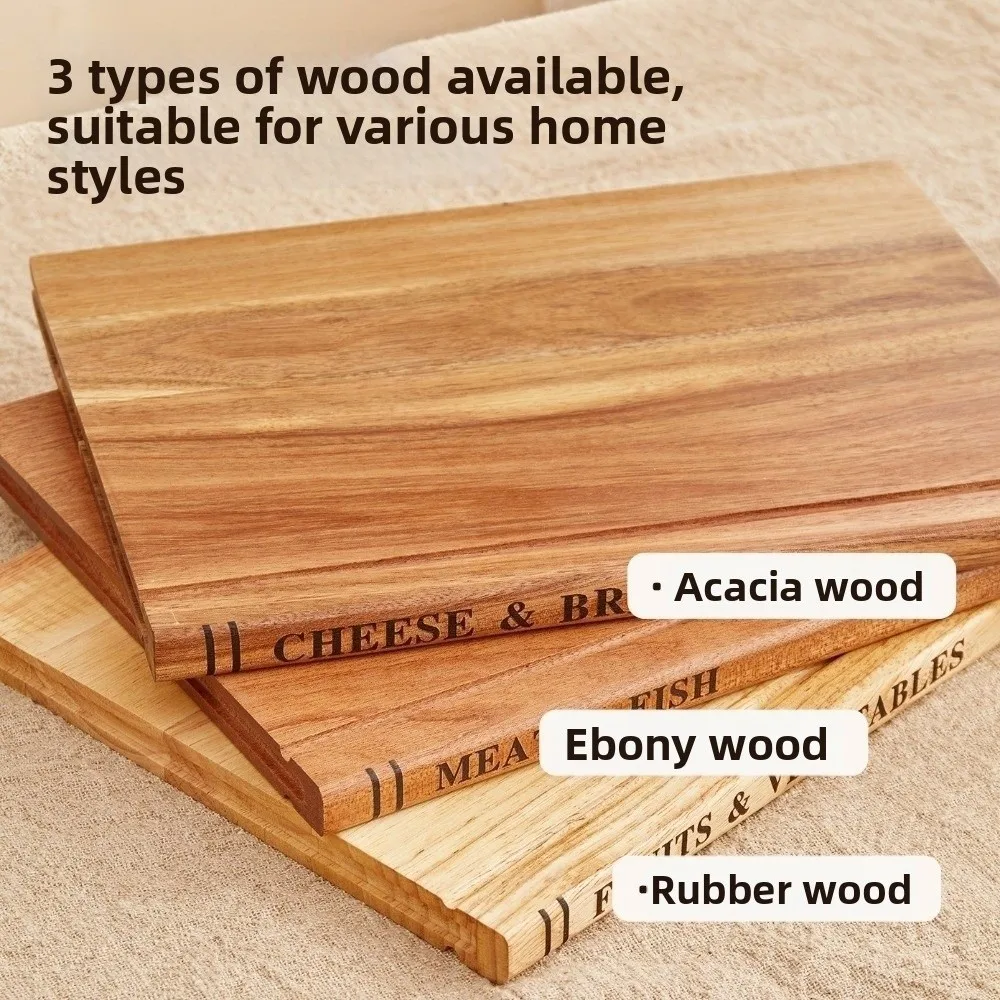 1/3 Pieces Multi-Functional Wooden Cutting Board Thickened Large Size Book Chopping Block Minimalist Serving Board
1/3 Pieces Multi-Functional Wooden Cutting Board Thickened Large Size Book Chopping Block Minimalist Serving Board