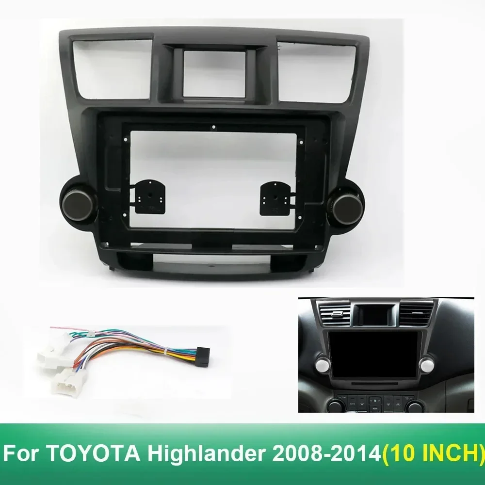 Автомобильная рамка Fascia Для Toyota Highlander 2008-2014, жгут проводов Android, радио, аудио, Мультимедийная панель
Автомобильная рамка Fascia Для Toyota Highlander 2008-2014, жгут проводов Android, радио, аудио, Мультимедийная панель