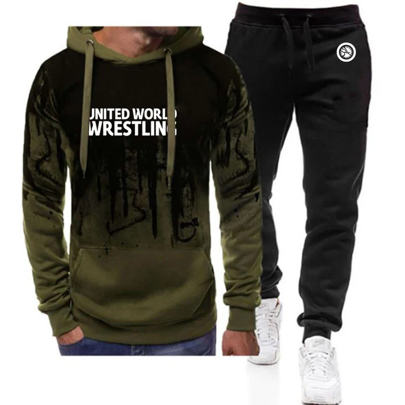 Весна и осень 2024, мужские спортивные толстовки с капюшоном и брюками United World Wrestling UWW с принтом логотипа премиум-класса, бестселлер, спортивные толстовки на открытом воздухе, брюки, костюмы
Весна и осень 2024, мужские спортивные толстовки с капюшоном и брюками United World Wrestling UWW с принтом логотипа премиум-класса, бестселлер, спортивные толстовки на открытом воздухе, брюки, костюмы