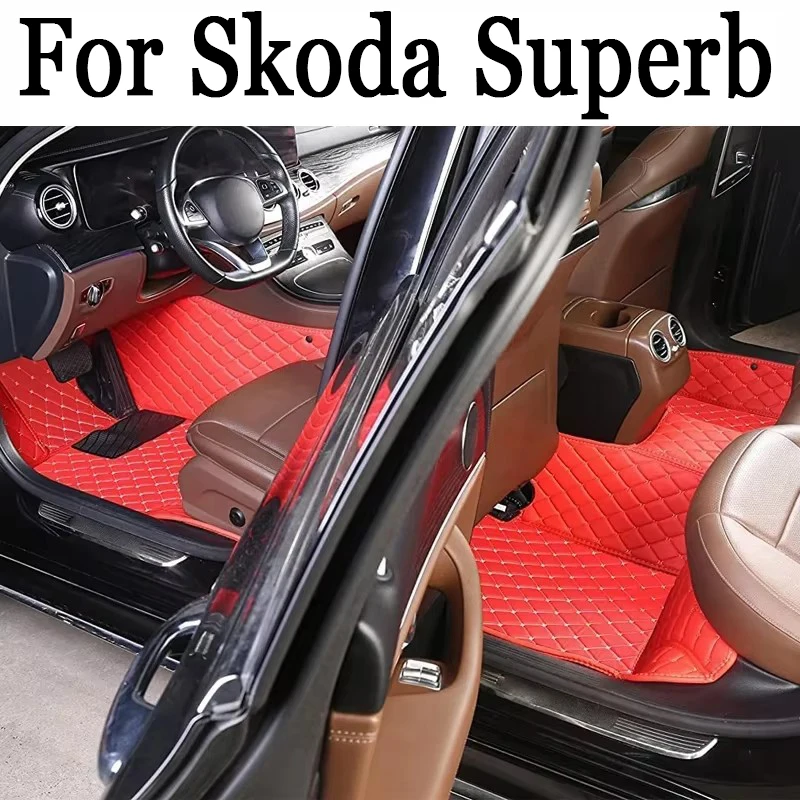 Luxury Car Floor Mats For Skoda Superb 2015 2014 2013 2012 2011 2010 2009 Auto Carpets Accessories Custom Parts Foot Waterproof
Luxury Car Floor Mats For Skoda Superb 2015 2014 2013 2012 2011 2010 2009 Auto Carpets Accessories Custom Parts Foot Waterproof
