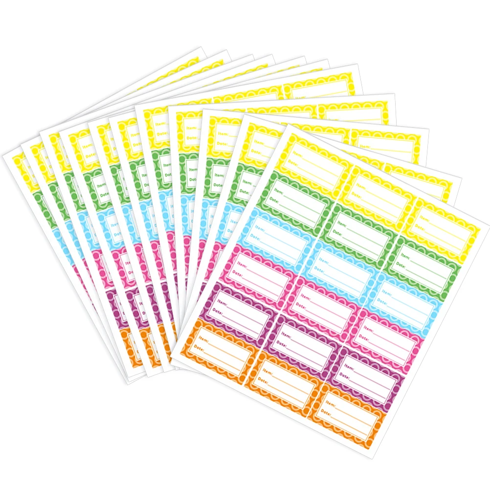360 pcs Waterproof Blank Food Labels for Freezer Kitchen Stickers Removable Date Sticker Cardboard Plastic Surface
360 pcs Waterproof Blank Food Labels for Freezer Kitchen Stickers Removable Date Sticker Cardboard Plastic Surface