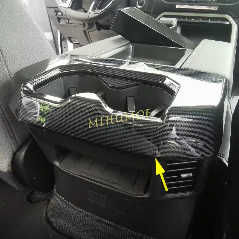 Interior Rear Armrest Box Cup Holder Cover Trims Overlay For Toyota Tundra Sequoia 2022 2023 2024 2025 Carbon Fiber
Interior Rear Armrest Box Cup Holder Cover Trims Overlay For Toyota Tundra Sequoia 2022 2023 2024 2025 Carbon Fiber