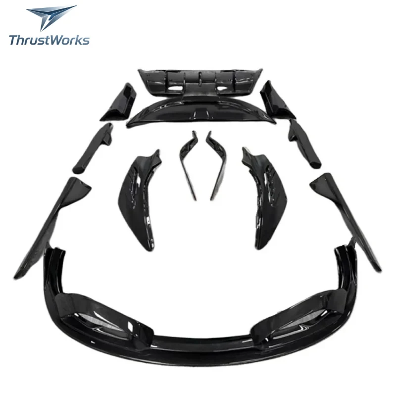 ThrustWorks Hot Selling Carbon Fiber Style Front Lip Side Skirt Diffuser Rear Spoiler Body Kit Durle New
ThrustWorks Hot Selling Carbon Fiber Style Front Lip Side Skirt Diffuser Rear Spoiler Body Kit Durle New