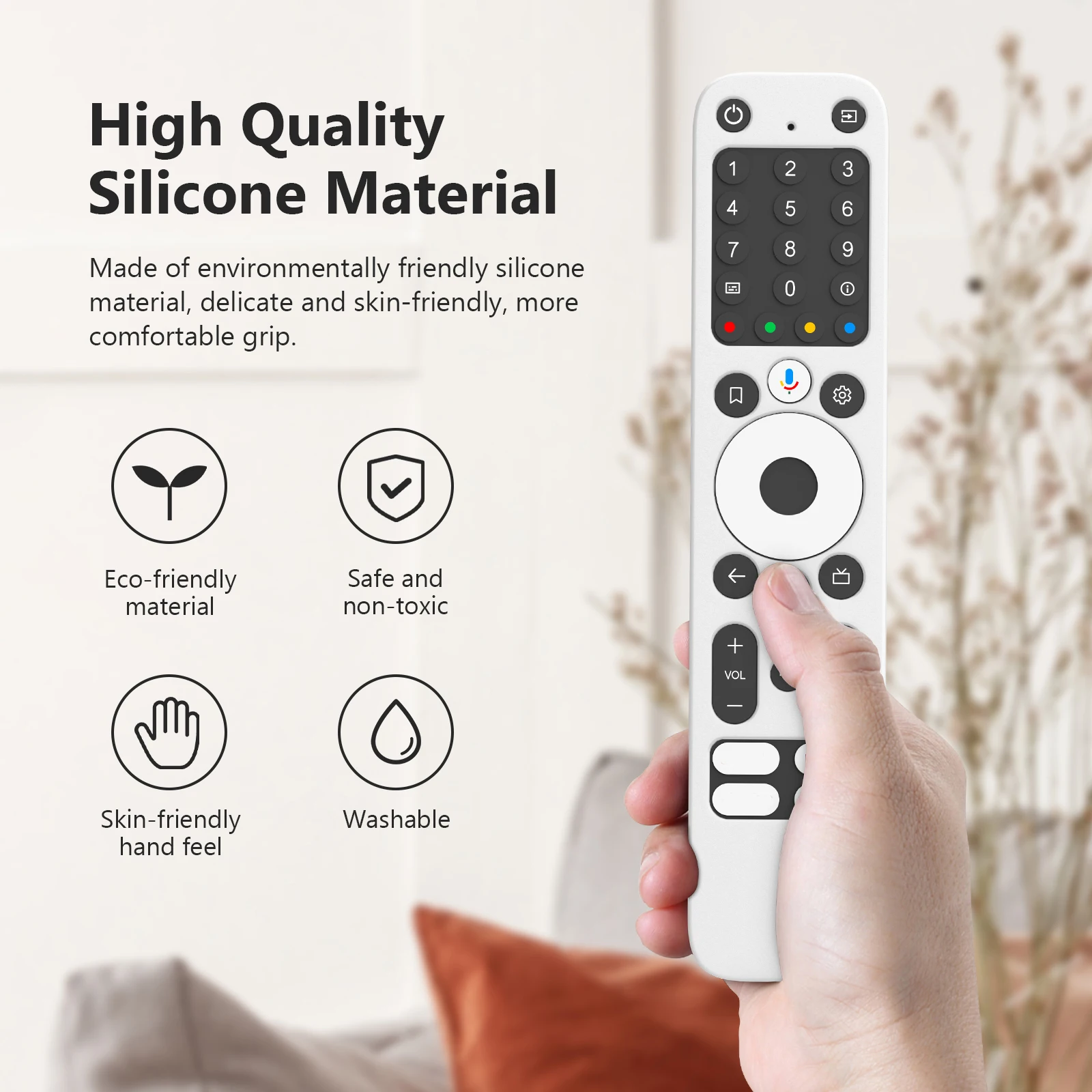 Soft Silicone Case Housing for Homatics Box R 4K Remote Control NonSlip Texture Shell Protective Covers
Soft Silicone Case Housing for Homatics Box R 4K Remote Control NonSlip Texture Shell Protective Covers