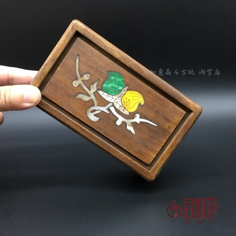 Antique Style Inlaid Carved Peach with Mechanism Jewelry Box Wooden Box Small Box Antique Wood Carving Storage Box Dowry
Antique Style Inlaid Carved Peach with Mechanism Jewelry Box Wooden Box Small Box Antique Wood Carving Storage Box Dowry