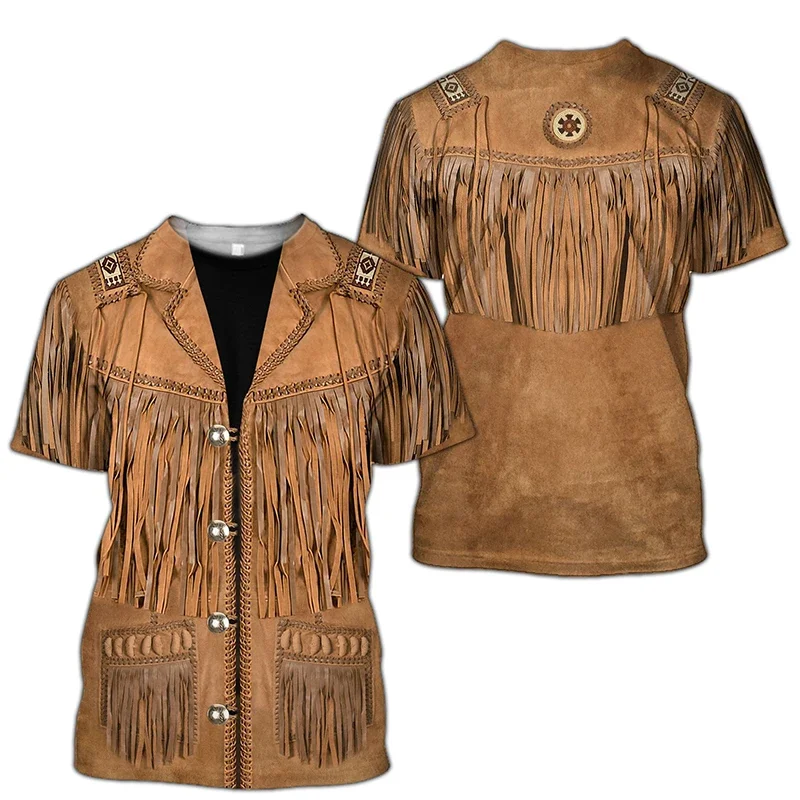 Western Denim Graphic 3D Printing Plus-size MenT-shirt Fake Two Piece Sports Quick-drying Breathable Outdoor Street Short Sleeve
Western Denim Graphic 3D Printing Plus-size MenT-shirt Fake Two Piece Sports Quick-drying Breathable Outdoor Street Short Sleeve