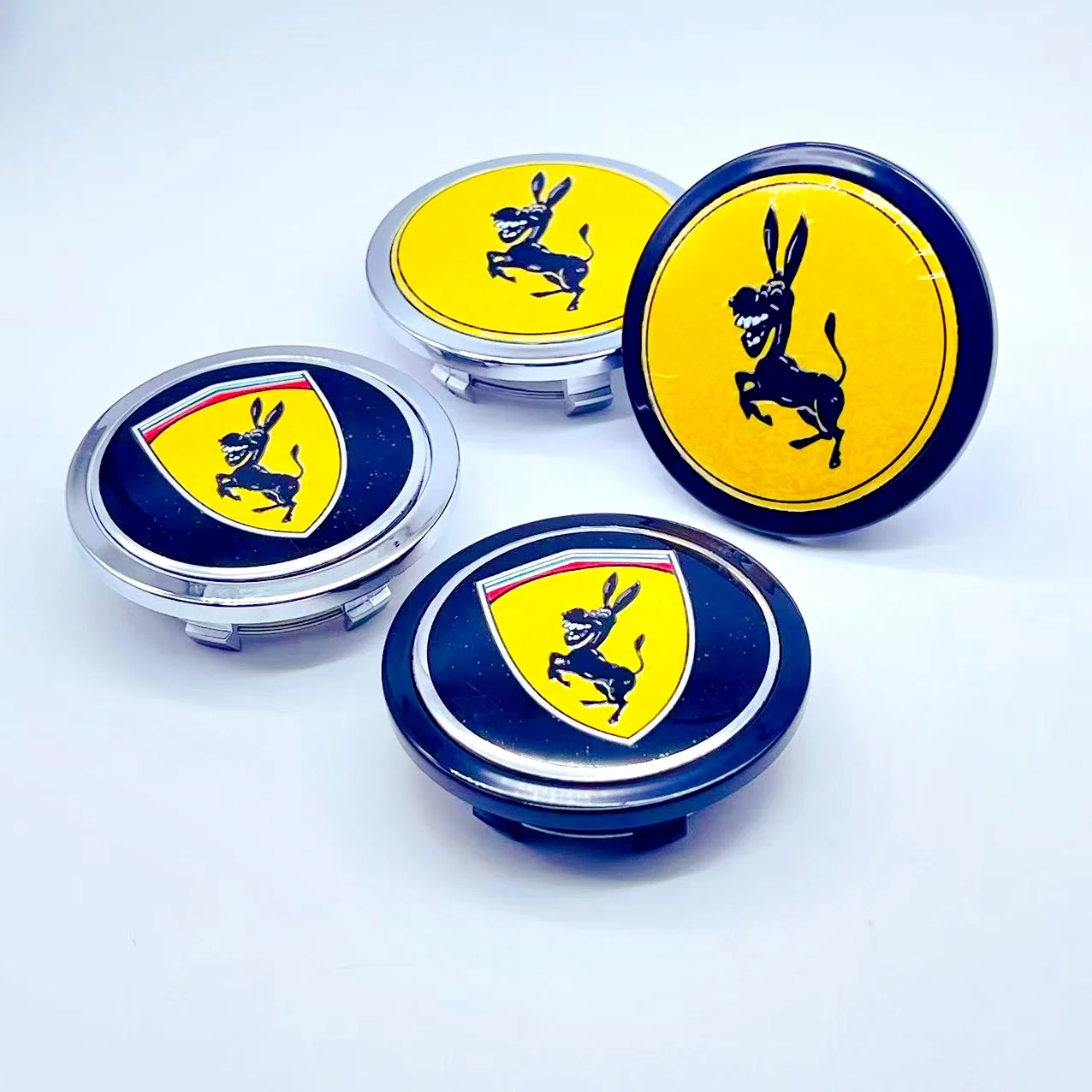 4pcs/lot 3D High Quality 76mm Car Wheel Hub Cover Center Cap for 65mm Donkey Logo Racing Styling Badge Emblem Decals Accessories
4pcs/lot 3D High Quality 76mm Car Wheel Hub Cover Center Cap for 65mm Donkey Logo Racing Styling Badge Emblem Decals Accessories