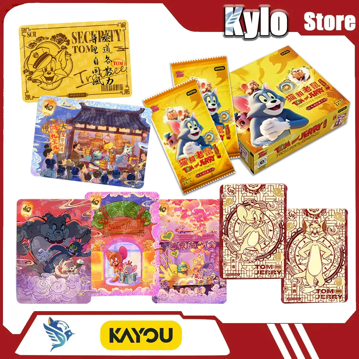 Kayou Limited Tom And Jerry Movie Collectible Cards Star Chart Adventure Scr Cards Surroundings Cartoon Comic Surprise Gift
Kayou Limited Tom And Jerry Movie Collectible Cards Star Chart Adventure Scr Cards Surroundings Cartoon Comic Surprise Gift