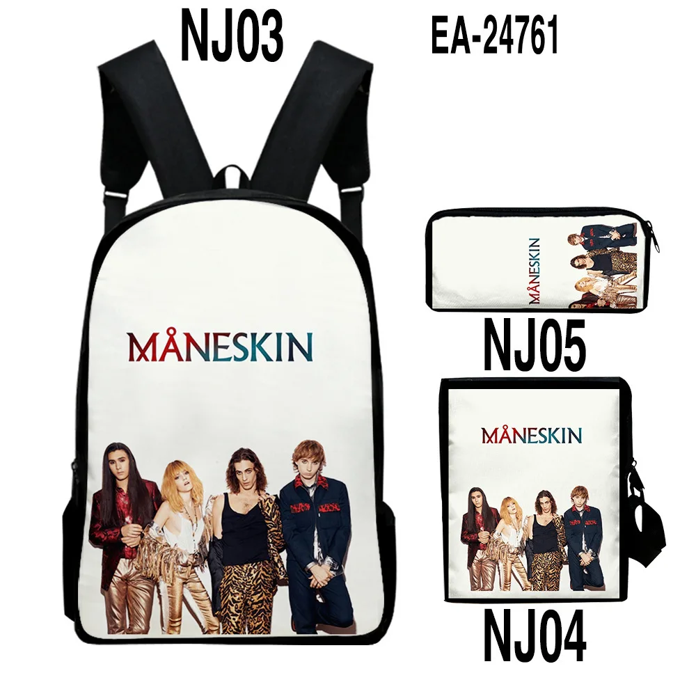 Harajuku Youthful Peculiar Funny Maneskin 3D Print 3pcs/Set Student Travel bags Laptop Daypack Backpack Shoulder Bag Pencil Case
Harajuku Youthful Peculiar Funny Maneskin 3D Print 3pcs/Set Student Travel bags Laptop Daypack Backpack Shoulder Bag Pencil Case
