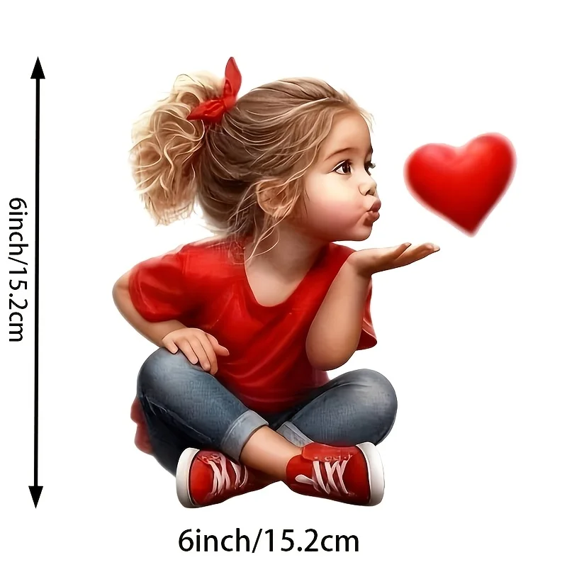 Blowing Kiss Girl Waterproof Vinyl Sticker, Durable Art Decal for Car Laptop Water Bottle DIY Decor
Blowing Kiss Girl Waterproof Vinyl Sticker, Durable Art Decal for Car Laptop Water Bottle DIY Decor