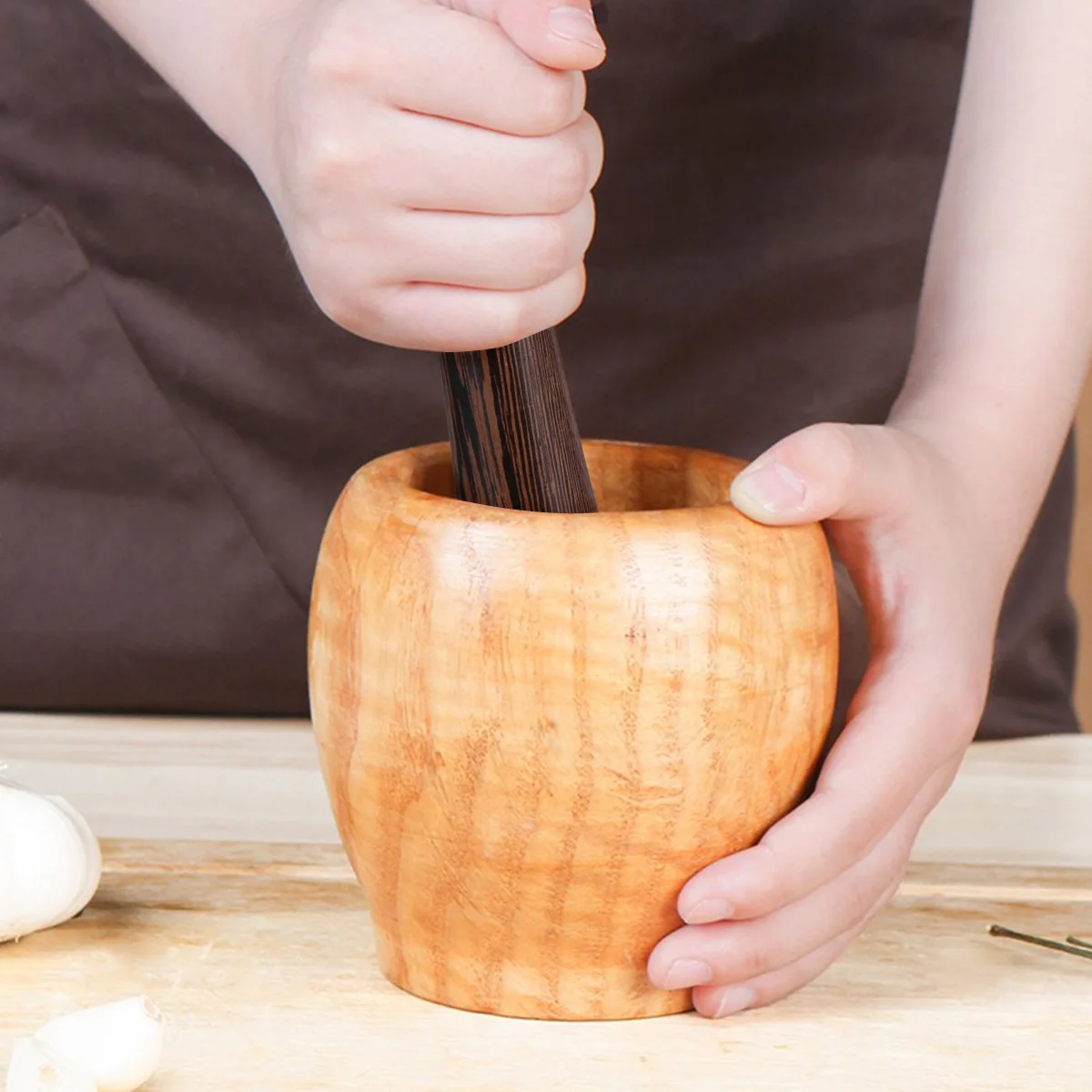 Wooden Pestle Garlic Pounder Spice Grinder Kitchen Mashers Tool Premium Wood Safe Use Food Supplements Traditional Manual
Wooden Pestle Garlic Pounder Spice Grinder Kitchen Mashers Tool Premium Wood Safe Use Food Supplements Traditional Manual