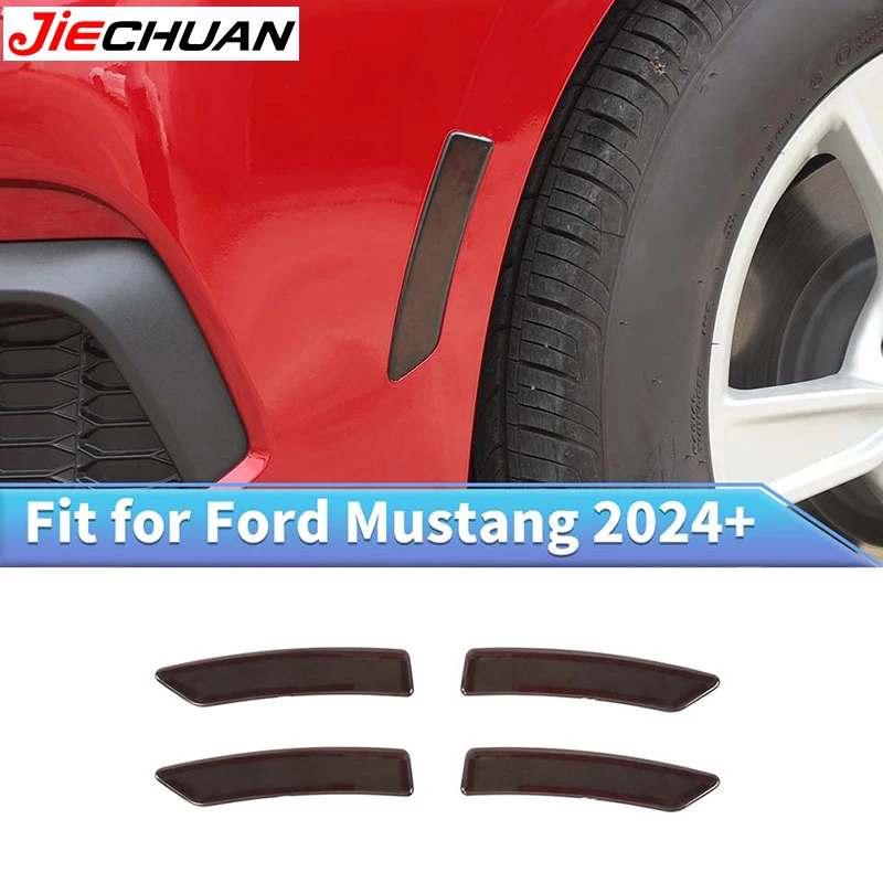 JIECHUAN ABS Wheel brow Light Rear Fog Lamp Protective Decoration Cover Fit For Ford Mustang 2024 Up Car Exterior Accessories
JIECHUAN ABS Wheel brow Light Rear Fog Lamp Protective Decoration Cover Fit For Ford Mustang 2024 Up Car Exterior Accessories