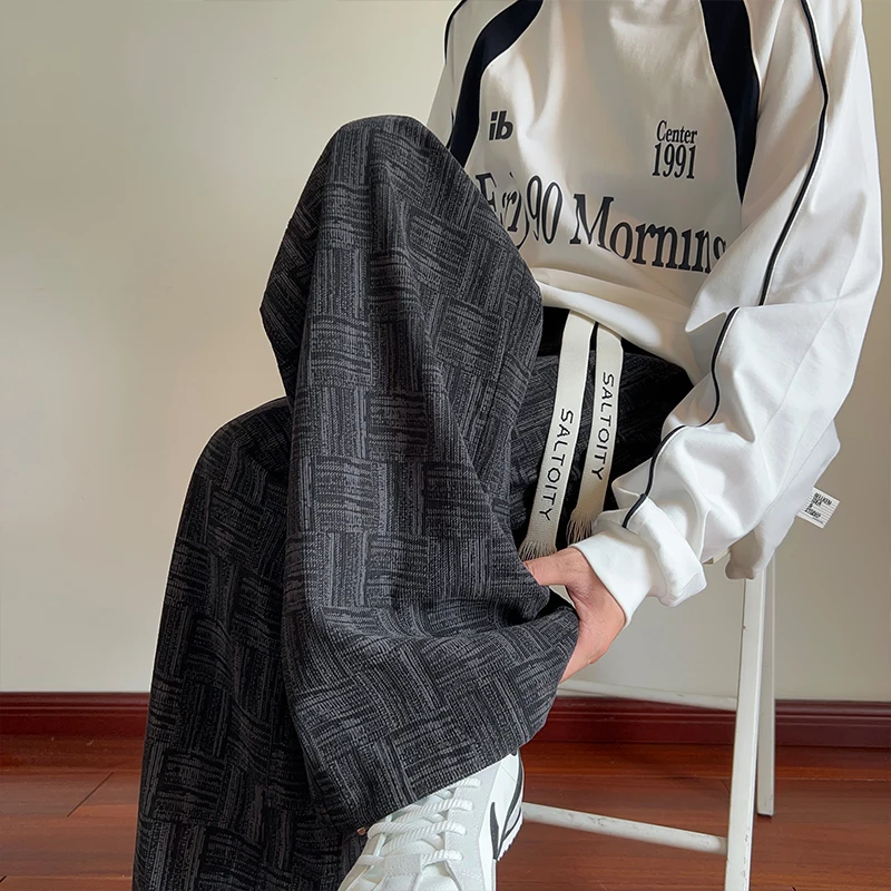 New Autumn Mens Straight Pants Corduroy Fashion Men's Wide-legged Loose Sweatpants Hip Hop Joggers Hip Hop Trousers M-5XL
New Autumn Mens Straight Pants Corduroy Fashion Men's Wide-legged Loose Sweatpants Hip Hop Joggers Hip Hop Trousers M-5XL