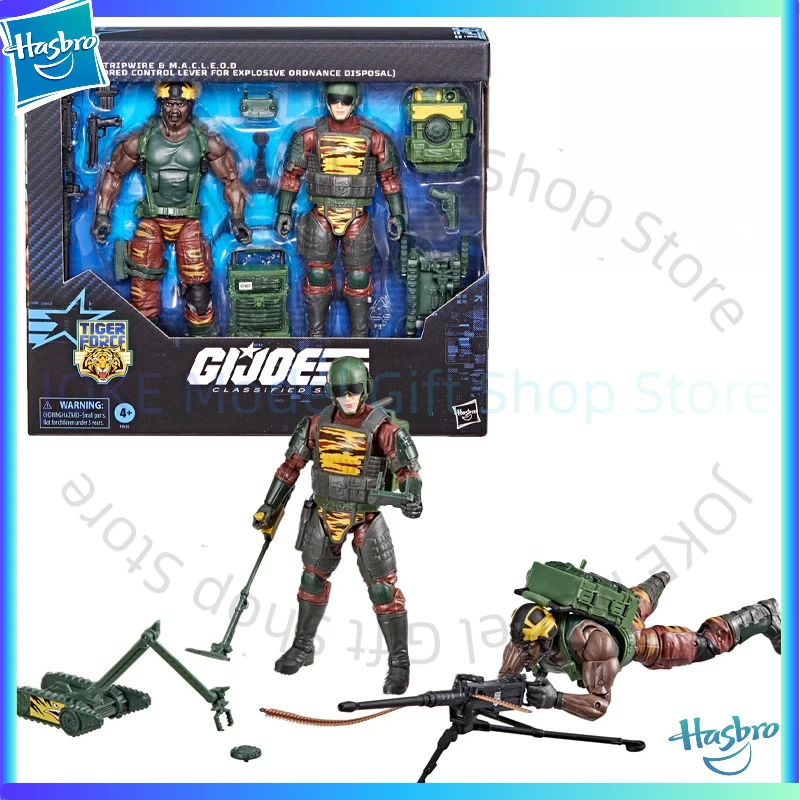 Hasbro G.I. Joe Classified Series #126 Tiger Force Roadblock Tripwire & M.A.C.L.E.O.D. Action Figure Collectible Model
Hasbro G.I. Joe Classified Series #126 Tiger Force Roadblock Tripwire & M.A.C.L.E.O.D. Action Figure Collectible Model