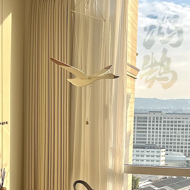 Air Charm Goose Pendant Flying Seagull Balance Hanging Wooden Bird Ornament
Air Charm Goose Pendant Flying Seagull Balance Hanging Wooden Bird Ornament