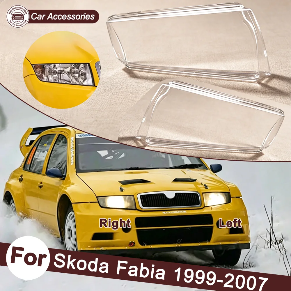 Front Headlight Cover Transparent Lampshade For Skoda 1999-2007 Fabia Lamp Lens Headlamp Shell Plexiglass Auto Replacement Parts
Front Headlight Cover Transparent Lampshade For Skoda 1999-2007 Fabia Lamp Lens Headlamp Shell Plexiglass Auto Replacement Parts