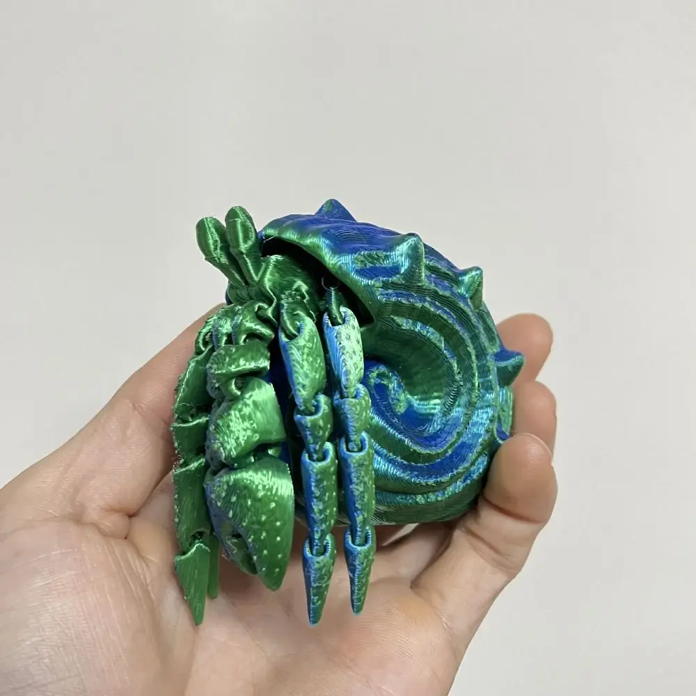 Съемный 3D-печатный раковина-отшельник, подвижные суставы, 3D-печатный Paguroidea, красочные гибкие 3D шарнирные крабовые игрушки
Съемный 3D-печатный раковина-отшельник, подвижные суставы, 3D-печатный Paguroidea, красочные гибкие 3D шарнирные крабовые игрушки