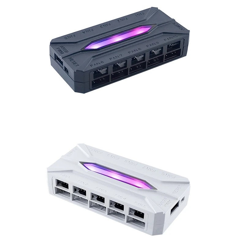 ABZY-концентратор вентилятора корпуса, 10 портов, ARGB, 3PIN + PWM, 4PIN-порта, оснащенный пультом дистанционного управления, управляющим освещением
ABZY-концентратор вентилятора корпуса, 10 портов, ARGB, 3PIN + PWM, 4PIN-порта, оснащенный пультом дистанционного управления, управляющим освещением