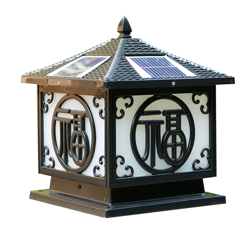 Solar garden stigma Garden villa gate pillar Outdoor wall pillar Waterproof outdoor European
Solar garden stigma Garden villa gate pillar Outdoor wall pillar Waterproof outdoor European