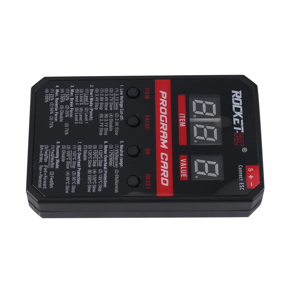 Индуктивный двигатель Rocket Rc Mini1525, 30 А, индуктивное электрическое регулирование, неиндуктивный бесщеточный двигатель, электрическое регулирование
Индуктивный двигатель Rocket Rc Mini1525, 30 А, индуктивное электрическое регулирование, неиндуктивный бесщеточный двигатель, электрическое регулирование