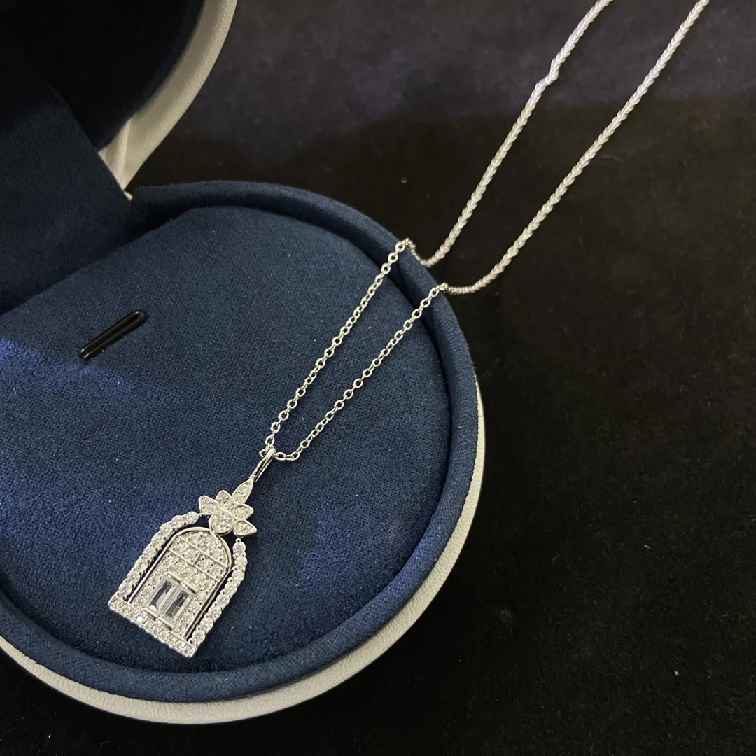925 pure silver HW new product Happiness Gate Necklace
925 pure silver HW new product Happiness Gate Necklace