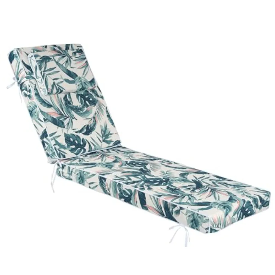 Chaise Lounge Cushions Outdoor 72x21x4 Inch, Patio Lounger Chair Cushion with Removable Cover, Fade Resistant Replacement Pad f
Chaise Lounge Cushions Outdoor 72x21x4 Inch, Patio Lounger Chair Cushion with Removable Cover, Fade Resistant Replacement Pad f