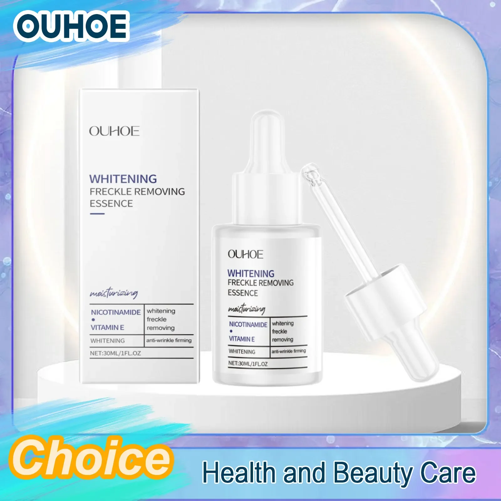 Whitening Face Serum Lighten Dark Spots Fade Pigmentation Even Tone Shrink Pores Smoothing Brightening Freckle Removing Essence
Whitening Face Serum Lighten Dark Spots Fade Pigmentation Even Tone Shrink Pores Smoothing Brightening Freckle Removing Essence