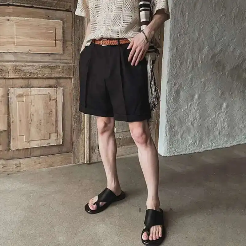 Новинка 2025, летние мужские плиссированные дизайнерские однотонные повседневные мужские брюки, прямые широкие брюки, свободные простые мужские брюки Cleanfit
Новинка 2025, летние мужские плиссированные дизайнерские однотонные повседневные мужские брюки, прямые широкие брюки, свободные простые мужские брюки Cleanfit