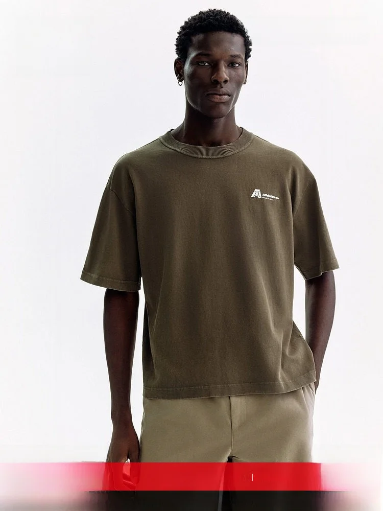 H&M Men's Summer New Loose Printed T-shirt Outdoor Travel American Trend Casual Cotton Short Sleeve Top
H&M Men's Summer New Loose Printed T-shirt Outdoor Travel American Trend Casual Cotton Short Sleeve Top