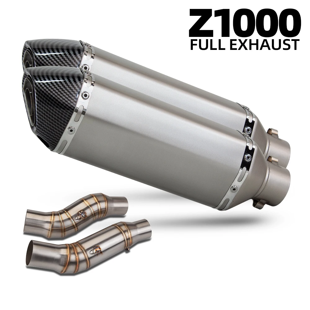 Z1000 Exhaust Muffler For Kawasaki Ninja1000 Z1000SX 2010-2020 Motorcycle Exhausts Pipe Kit Street Bike Slip on Line 370MM Tube
Z1000 Exhaust Muffler For Kawasaki Ninja1000 Z1000SX 2010-2020 Motorcycle Exhausts Pipe Kit Street Bike Slip on Line 370MM Tube
