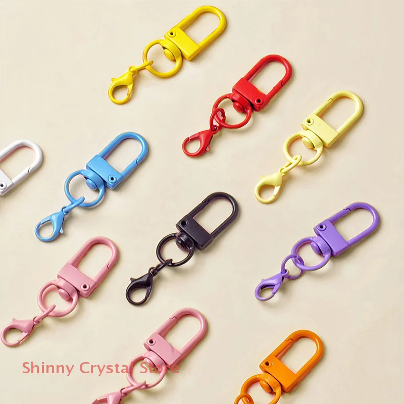 10/50 Pcs Colorful Carabiner Clasp Key Chain Rotating Keyrings For DIY Key Chain Bags Pendants Accessories Wholesale
10/50 Pcs Colorful Carabiner Clasp Key Chain Rotating Keyrings For DIY Key Chain Bags Pendants Accessories Wholesale