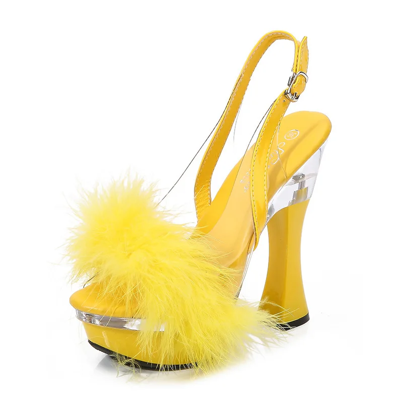 14CM Luxury Women's Sandals Sexy Temperament Women's Pumps and Heels Fashion Elegant Banquet Women's Slippers Sandalias De Mujer
14CM Luxury Women's Sandals Sexy Temperament Women's Pumps and Heels Fashion Elegant Banquet Women's Slippers Sandalias De Mujer