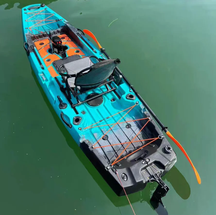 Multifunctional splicing Kajak kayak fishing boat single fishing boat canoe color can be set.
Multifunctional splicing Kajak kayak fishing boat single fishing boat canoe color can be set.