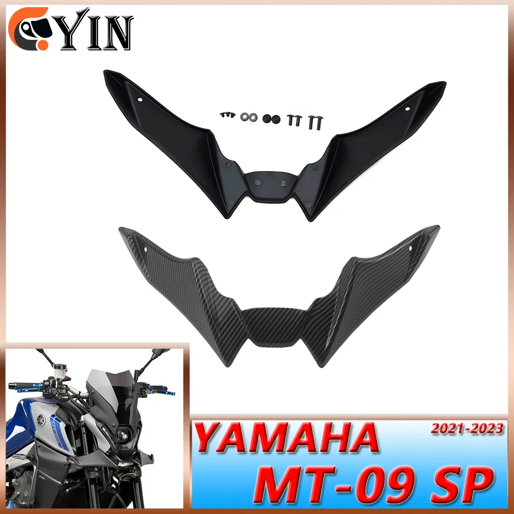 Motorcycle Accessories Downforce Naked Forntal Spoilers Aerodynamic Wing Deflector For YAMAHA MT09 21-23 MT-09 SP 2021 2022 2023
Motorcycle Accessories Downforce Naked Forntal Spoilers Aerodynamic Wing Deflector For YAMAHA MT09 21-23 MT-09 SP 2021 2022 2023