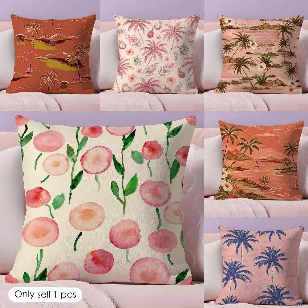 Floral Leaves Cushion Cover Short Plush Soft Double-Sided Printing Pillow Case Cozy Sofa Bedroom Home Decor Gift
Floral Leaves Cushion Cover Short Plush Soft Double-Sided Printing Pillow Case Cozy Sofa Bedroom Home Decor Gift