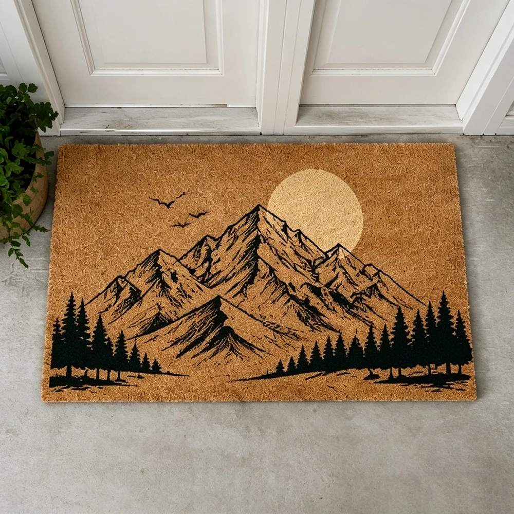 Custom Coir Doormat Natural Ocean Scape Abstract Moon Welcome Mat Personalized Text Outdoor Indoor Entrance Rug for Home Decor
Custom Coir Doormat Natural Ocean Scape Abstract Moon Welcome Mat Personalized Text Outdoor Indoor Entrance Rug for Home Decor