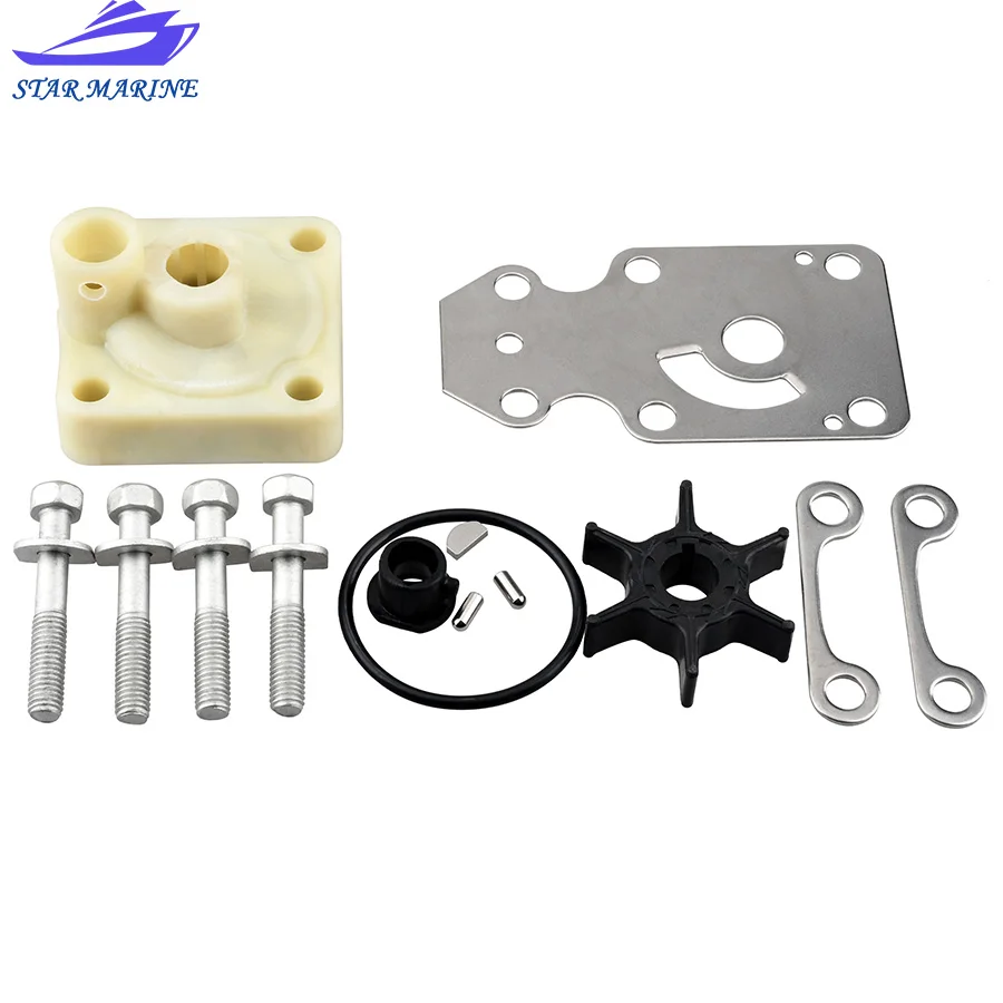 6AH-W0078 Water Pump Repair Kit For Yamaha Outboard Motor 4T F9.9 F13.5 F15 F20 6AH-W0078-00 6AH-W0078-01 Boat Engine Replaces
6AH-W0078 Water Pump Repair Kit For Yamaha Outboard Motor 4T F9.9 F13.5 F15 F20 6AH-W0078-00 6AH-W0078-01 Boat Engine Replaces