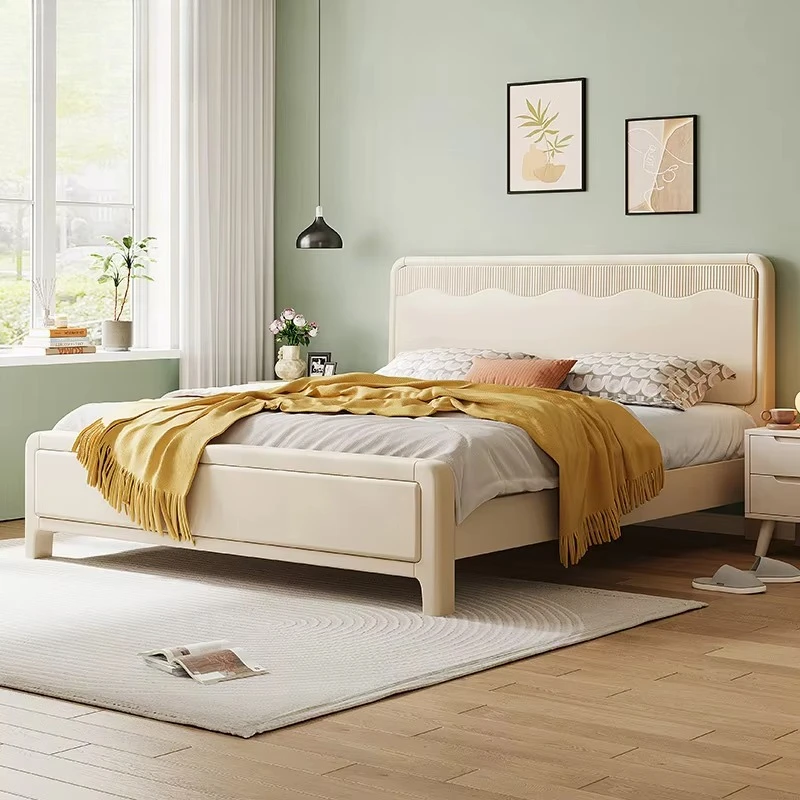 Home Bedroom Furniture Cream Style Soft Bed for Girls Wholesale Price Excellent Custom Wood Upholstered Bed Frame with Storage
Home Bedroom Furniture Cream Style Soft Bed for Girls Wholesale Price Excellent Custom Wood Upholstered Bed Frame with Storage