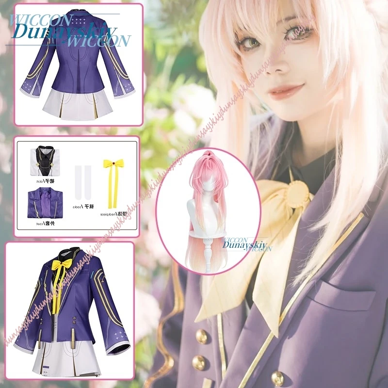 New Outfits Fancy Clothing Halloween Women Carnival Coat Wuthering Waves Aemeath School Uniforms Cosplay Costume
New Outfits Fancy Clothing Halloween Women Carnival Coat Wuthering Waves Aemeath School Uniforms Cosplay Costume