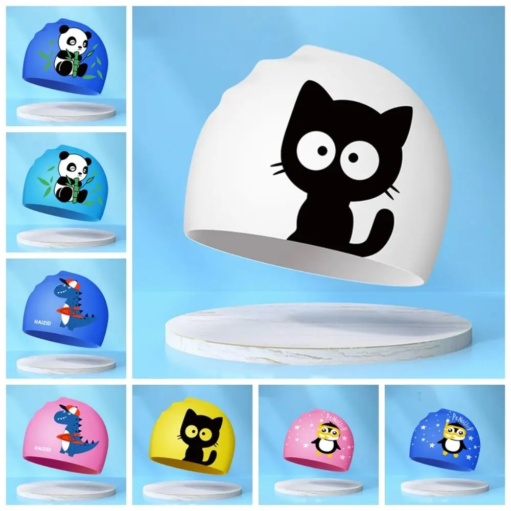 Waterproof Children Swimming Cap Elastic Cartoon Kid Swimming Hat Animal Silicone Bathing Hats Cap Swim Pool
Waterproof Children Swimming Cap Elastic Cartoon Kid Swimming Hat Animal Silicone Bathing Hats Cap Swim Pool