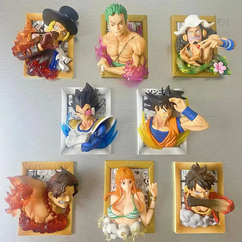 Dragon Ball One Piece Wukong Luffy Aesop Model 3D Photo Frame Anime Accessories Handheld Refrigerator Stickers Decoration
Dragon Ball One Piece Wukong Luffy Aesop Model 3D Photo Frame Anime Accessories Handheld Refrigerator Stickers Decoration