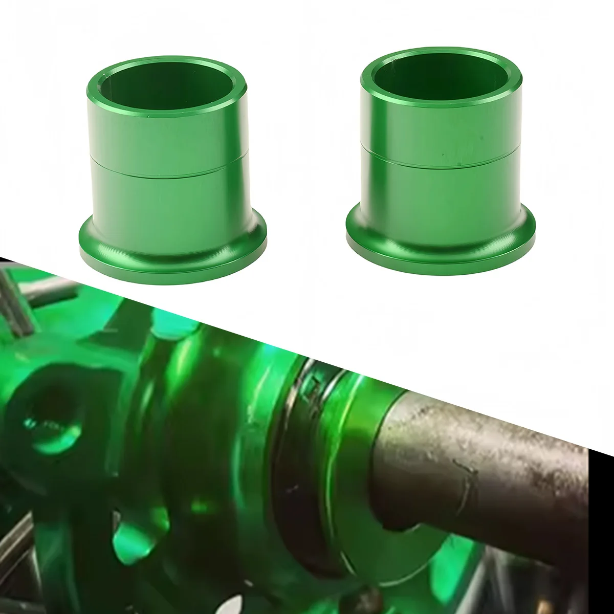 For Kawasaki KX125 KX250 KX250F KX450F KLX450R KX 125 250 250F 450F KLX 450R 2006 2007-2020 CNC Front Rear Wheel Axle Hub Spacer
For Kawasaki KX125 KX250 KX250F KX450F KLX450R KX 125 250 250F 450F KLX 450R 2006 2007-2020 CNC Front Rear Wheel Axle Hub Spacer