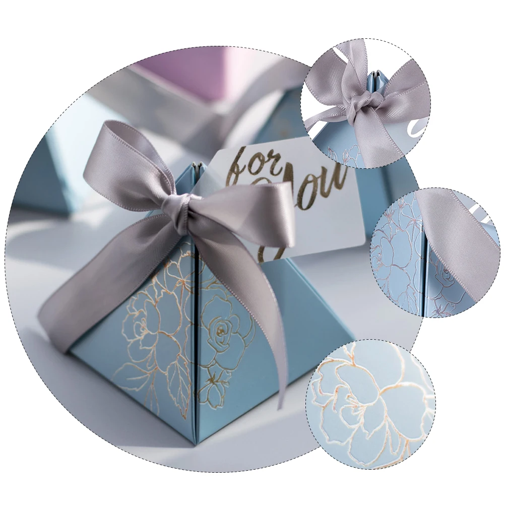 20 Pcs C y Boxes Blue Pyramid Shape Wedding Party Holders Triangular Gift Storage Boxes For Celebration Events
20 Pcs C y Boxes Blue Pyramid Shape Wedding Party Holders Triangular Gift Storage Boxes For Celebration Events