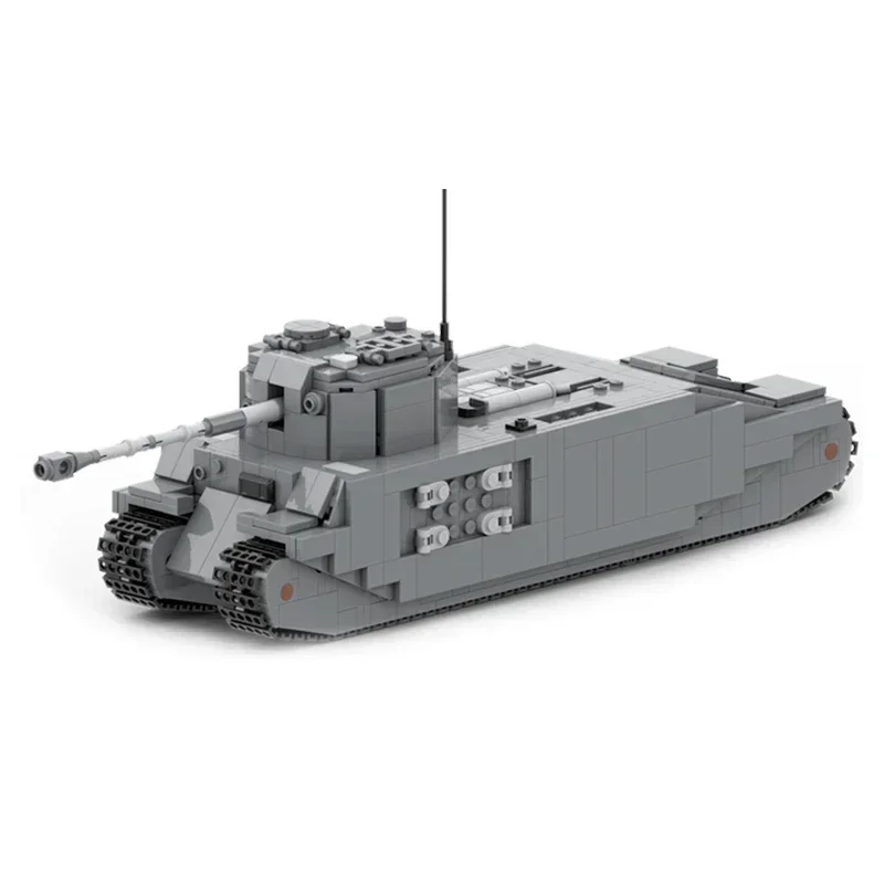 Moc Building Bricks Military Model 1:35 British TOG-2 Heavy Tank Technology Modular Blocks Gift Christmas Toys DIY Sets Assembly
Moc Building Bricks Military Model 1:35 British TOG-2 Heavy Tank Technology Modular Blocks Gift Christmas Toys DIY Sets Assembly