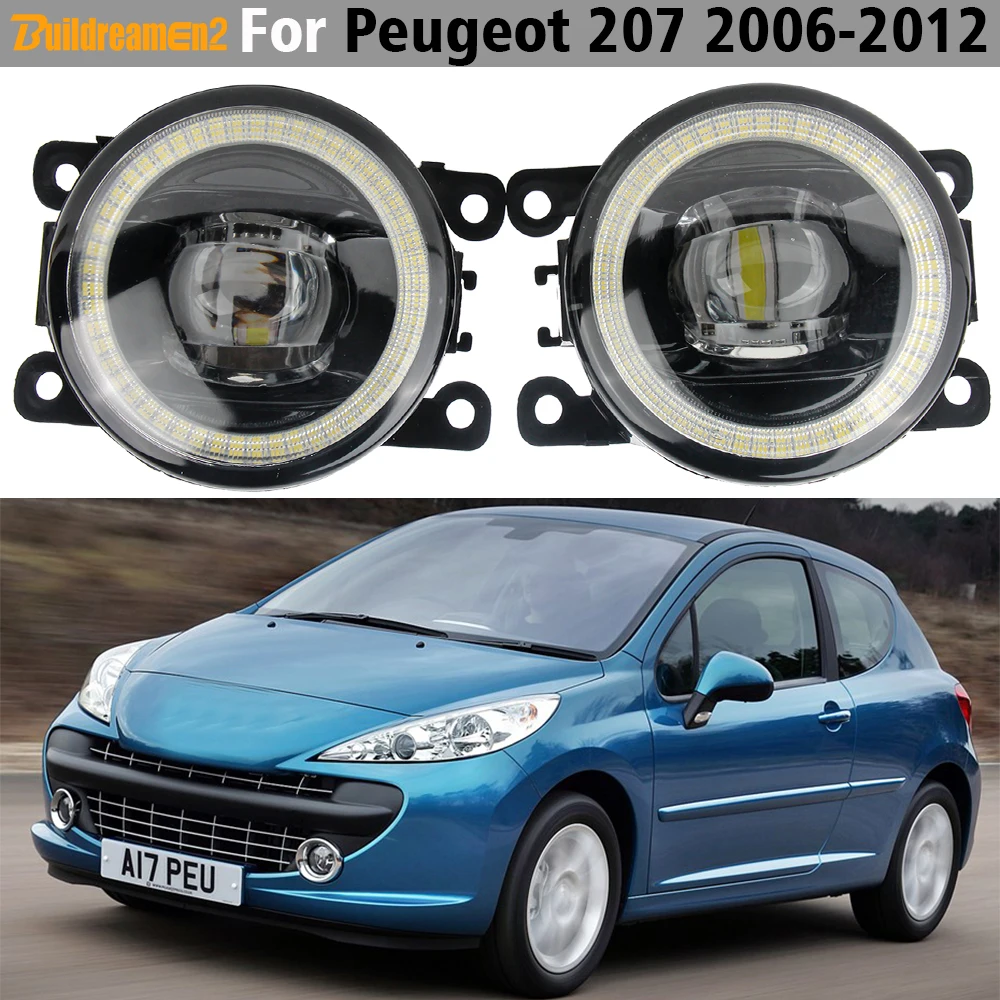 2 Pieces Car LED Fog Light Angel Eye DRL Daytime Running Lamp For Peugeot 207 CC SW Hatchback 2006 2007 2008 2009 2010 2011 2012
2 Pieces Car LED Fog Light Angel Eye DRL Daytime Running Lamp For Peugeot 207 CC SW Hatchback 2006 2007 2008 2009 2010 2011 2012