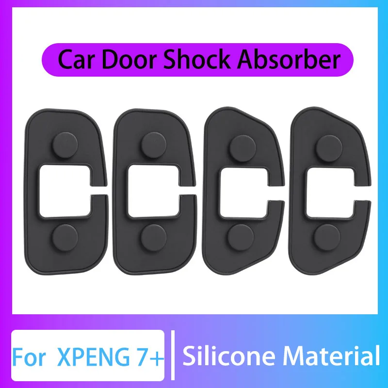For XPENG P7+ 4PCS Silicone Car Door Lock Buckle Anti-collision Mute Damping Cushion Protective Cover Exterior Parts
For XPENG P7+ 4PCS Silicone Car Door Lock Buckle Anti-collision Mute Damping Cushion Protective Cover Exterior Parts