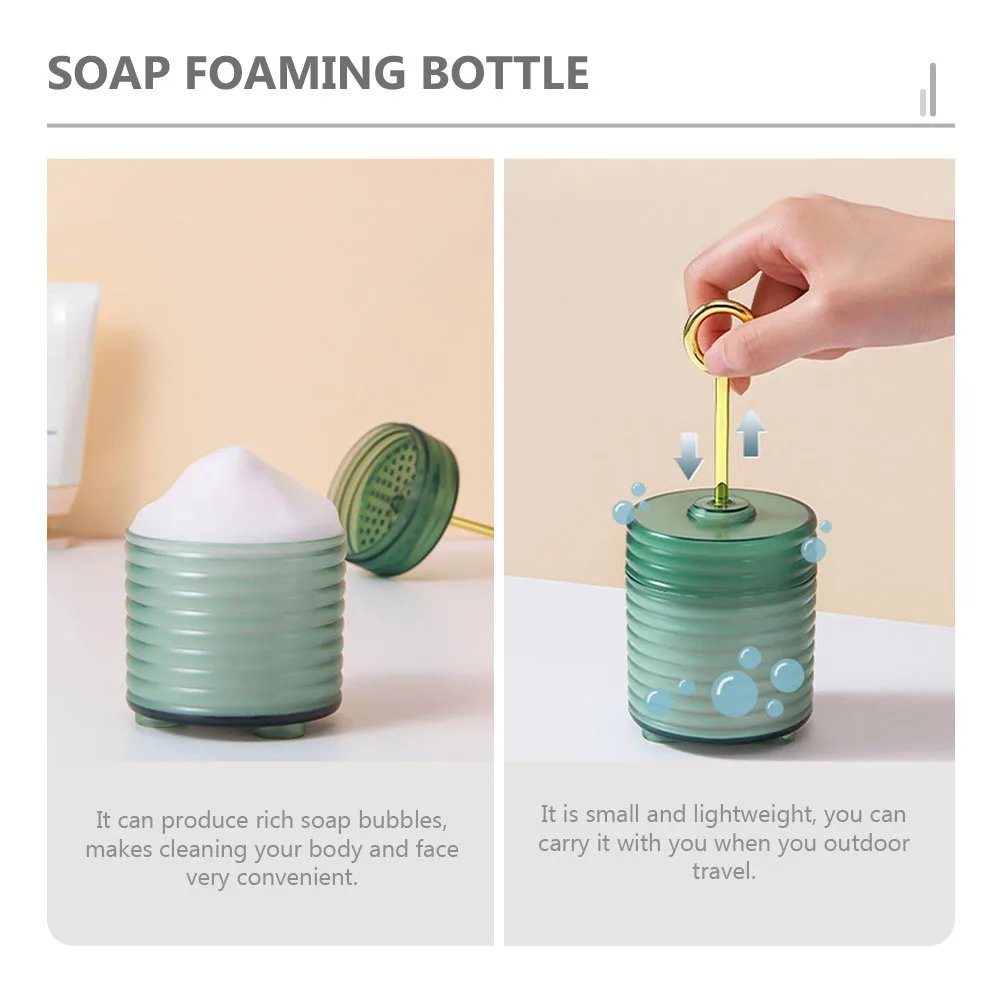 Facial Cleanser Foaming Bottle Eco-Friendly Durable Bubbling Tool Travel Size Simple Design Home Decor Gift Family Friends Soap
Facial Cleanser Foaming Bottle Eco-Friendly Durable Bubbling Tool Travel Size Simple Design Home Decor Gift Family Friends Soap