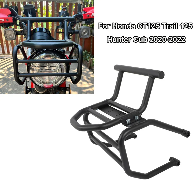 CT125 motorcycle front Headlight Guard Front Rack bracket guard protector For Honda CT125 Trail 125 Hunter Cub 2020 2022
CT125 motorcycle front Headlight Guard Front Rack bracket guard protector For Honda CT125 Trail 125 Hunter Cub 2020 2022